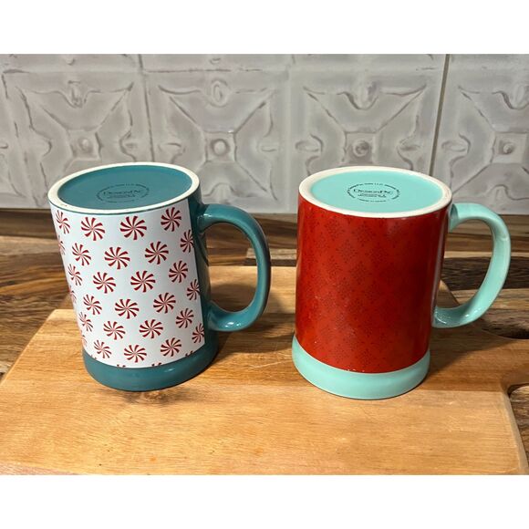 DesignPac Sugar & Sice & Merry Christmas Christmas Mugs Set of 2 - Picture 1 of 5
